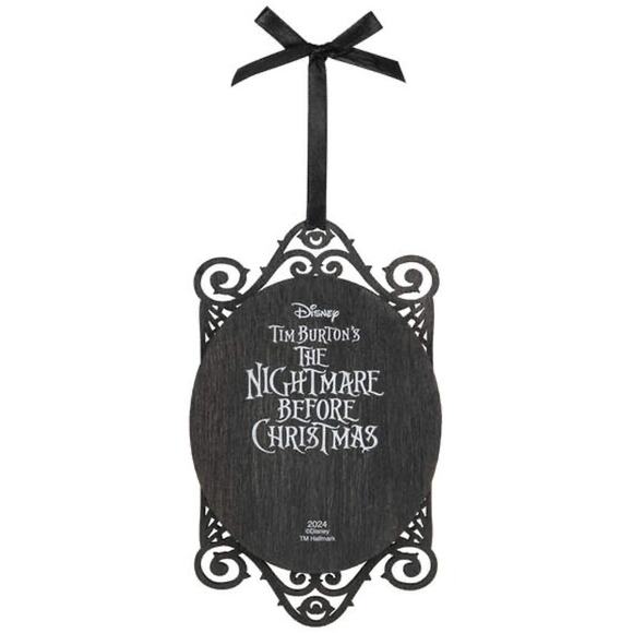 Hallmark Keepsake 2024 Disney Nightmare Before Christmas Jack Sally Ornament - Picture 4 of 10